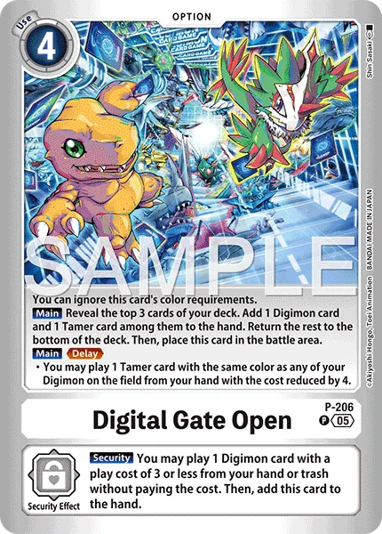 Digital Gate Open &mdash; Digimon Card Game card