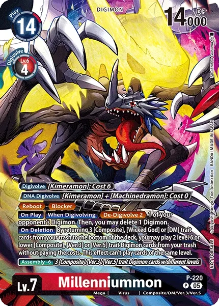 Millenniummon &mdash; Digimon Card Game card