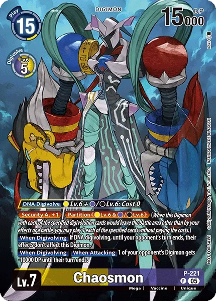 Chaosmon &mdash; Digimon Card Game card