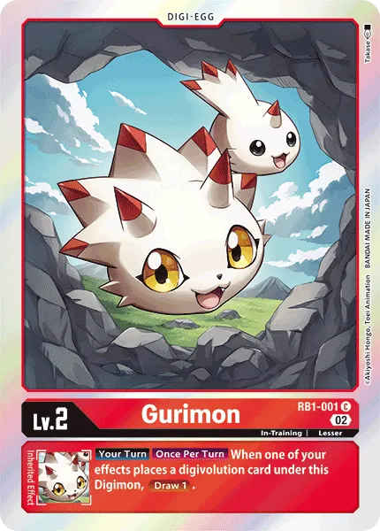 Gurimon &mdash; Digimon Card Game card