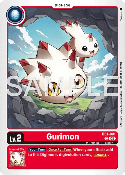 Gurimon &mdash; Digimon Card Game card