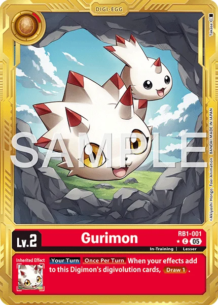 Gurimon &mdash; Digimon Card Game card