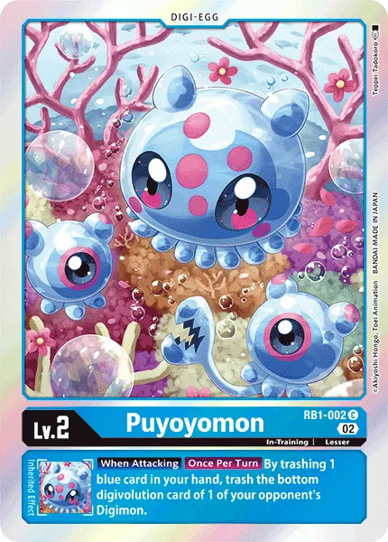 Puyoyomon &mdash; Digimon Card Game card