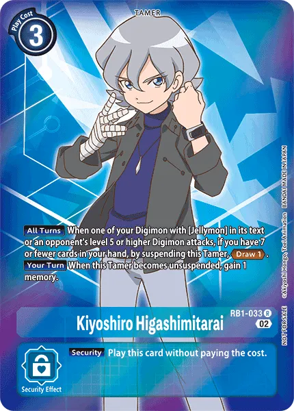 Kiyoshiro Higashimitarai &mdash; Digimon Card Game card