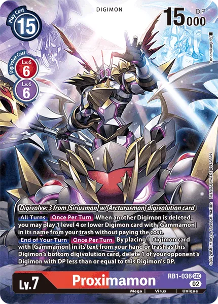 Proximamon &mdash; Digimon Card Game card