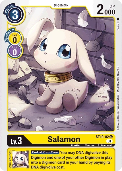Salamon &mdash; Digimon Card Game card