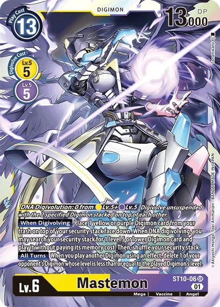 Mastemon &mdash; Digimon Card Game card