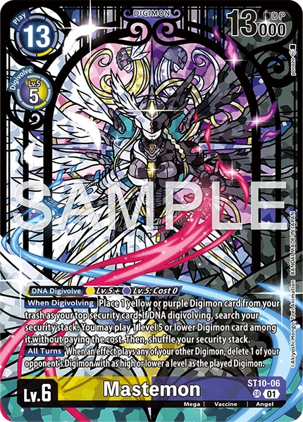 Mastemon &mdash; Digimon Card Game card