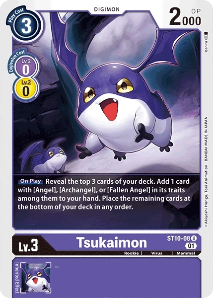 Tsukaimon &mdash; Digimon Card Game card