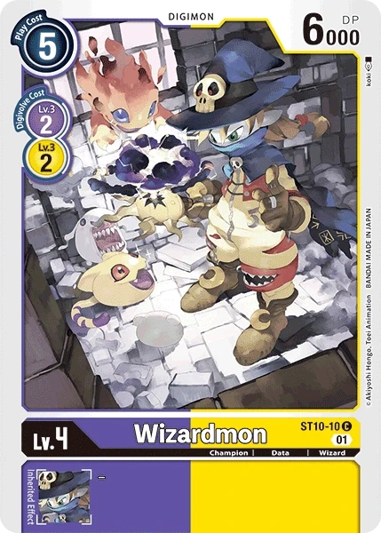 Wizardmon &mdash; Digimon Card Game card