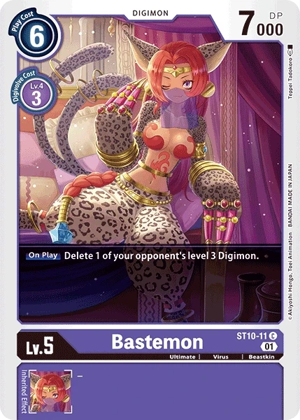 Bastemon &mdash; Digimon Card Game card