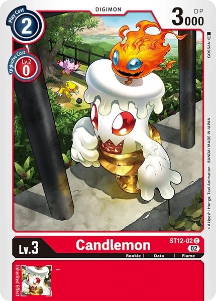Candlemon &mdash; Digimon Card Game card