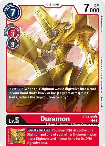 Duramon &mdash; Digimon Card Game card