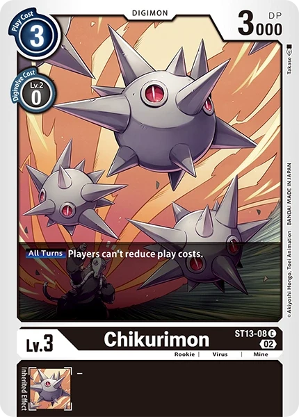 Chikurimon &mdash; Digimon Card Game card