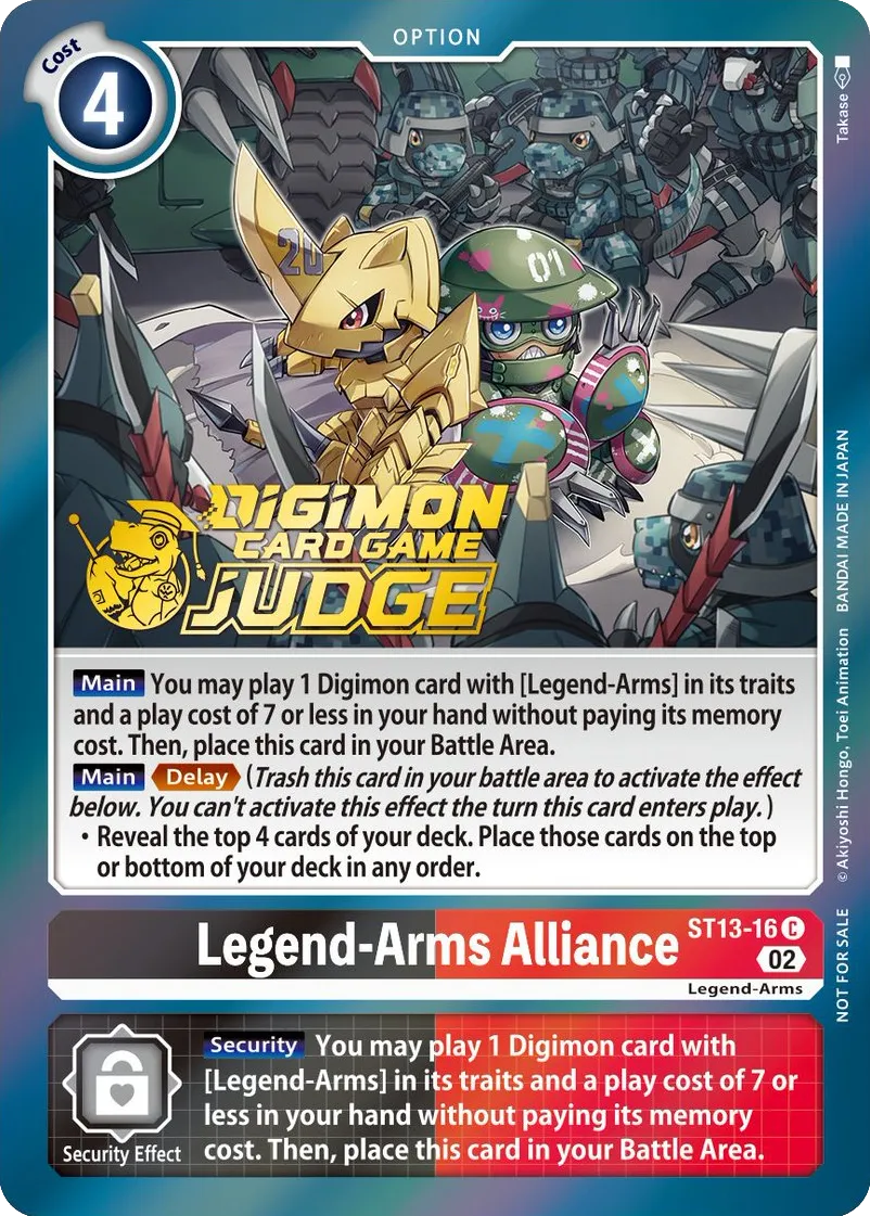 Legend-Arms Alliance &mdash; Digimon Card Game card