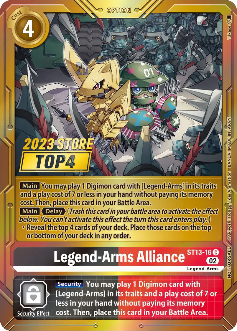 Legend-Arms Alliance &mdash; Digimon Card Game card