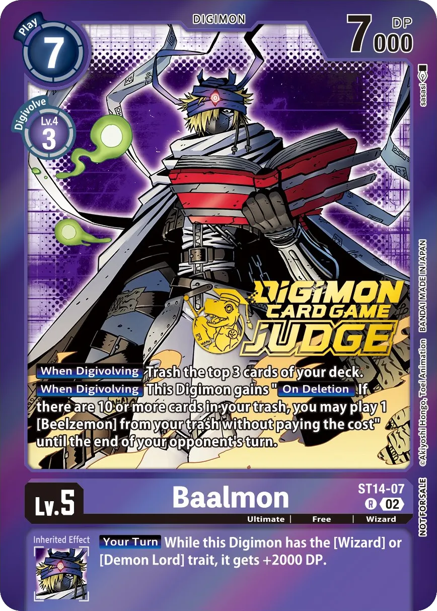 Baalmon &mdash; Digimon Card Game card