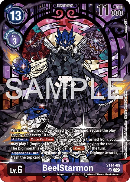 BeelStarmon &mdash; Digimon Card Game card