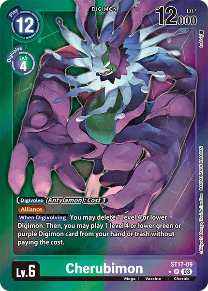 Cherubimon &mdash; Digimon Card Game card