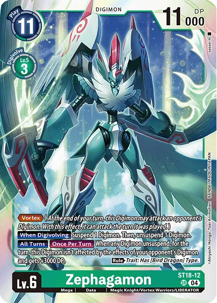 Zephagamon &mdash; Digimon Card Game card
