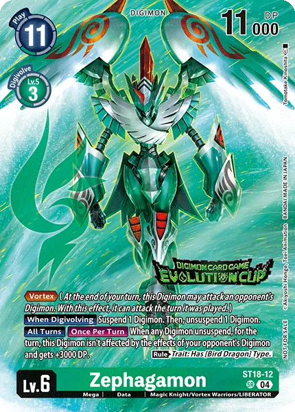 Zephagamon &mdash; Digimon Card Game card