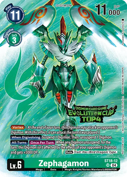 Zephagamon &mdash; Digimon Card Game card