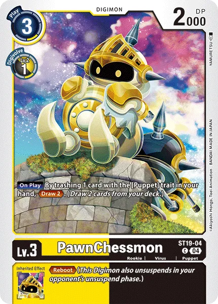PawnChessmon &mdash; Digimon Card Game card