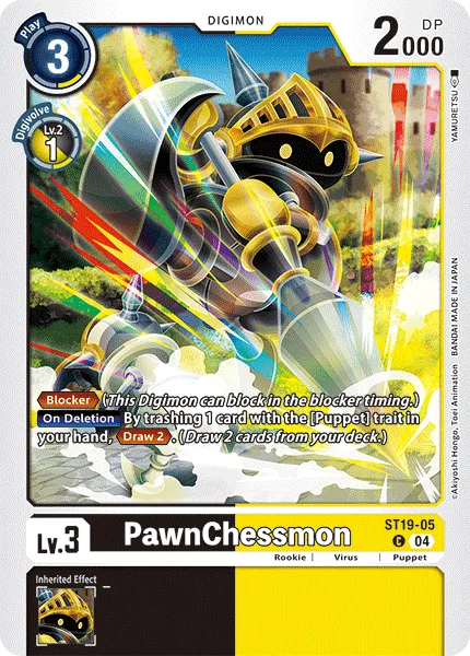 PawnChessmon &mdash; Digimon Card Game card