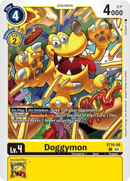 Doggymon &mdash; Digimon Card Game card