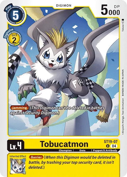 Tobucatmon &mdash; Digimon Card Game card