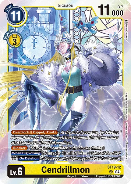 Cendrillmon &mdash; Digimon Card Game card