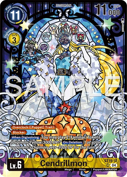 Cendrillmon &mdash; Digimon Card Game card