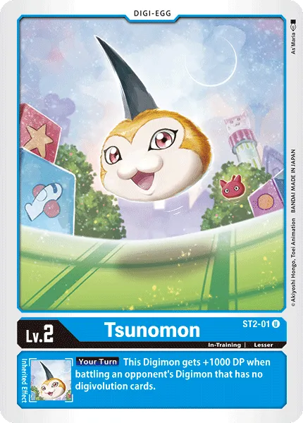 Tsunomon &mdash; Digimon Card Game card