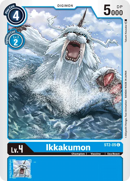 Ikkakumon &mdash; Digimon Card Game card