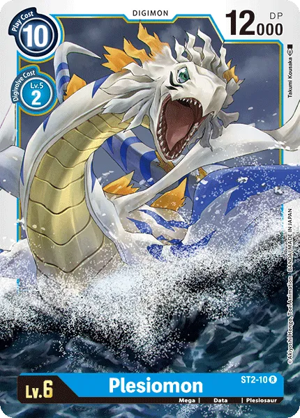 Plesiomon &mdash; Digimon Card Game card