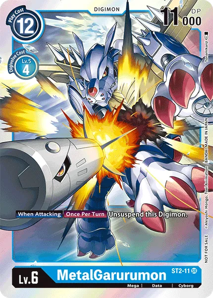 MetalGarurumon &mdash; Digimon Card Game card