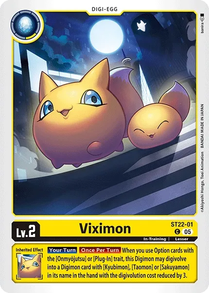 Viximon &mdash; Digimon Card Game card