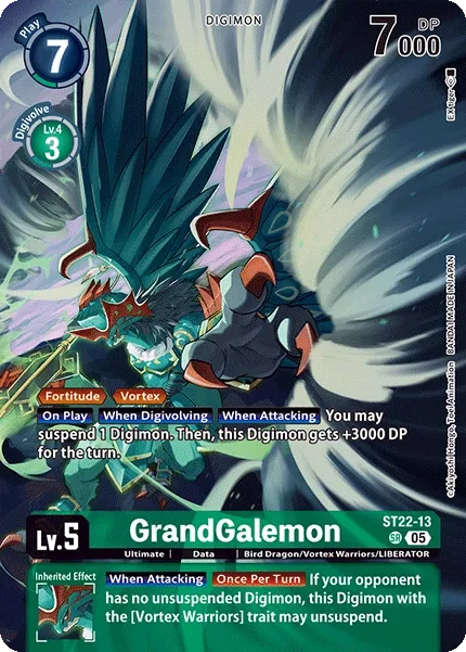 GrandGalemon &mdash; Digimon Card Game card