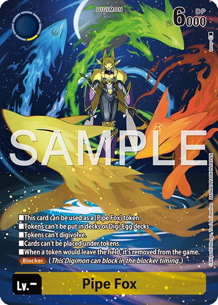 Pipe Fox &mdash; Digimon Card Game card