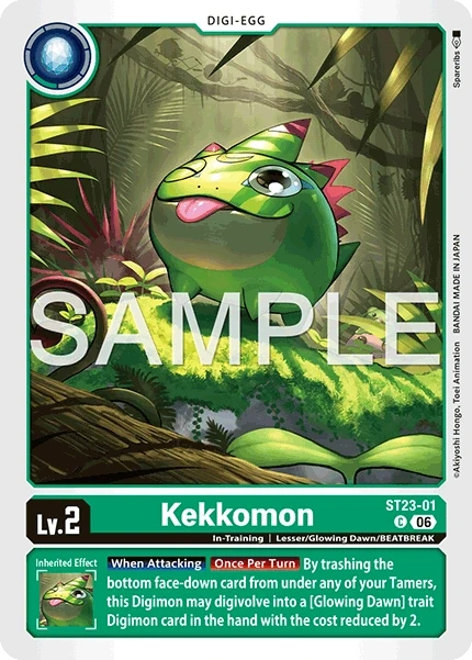 Kekkomon &mdash; Digimon Card Game card