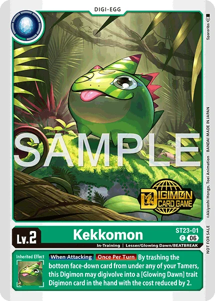 Kekkomon &mdash; Digimon Card Game card
