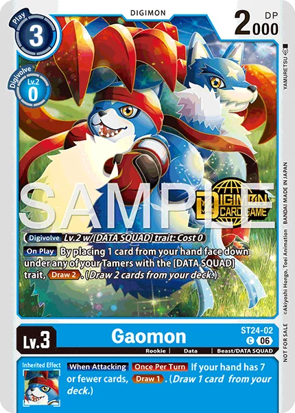 Gaomon &mdash; Digimon Card Game card