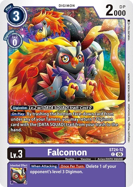 Falcomon &mdash; Digimon Card Game card