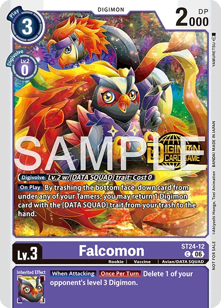 Falcomon &mdash; Digimon Card Game card