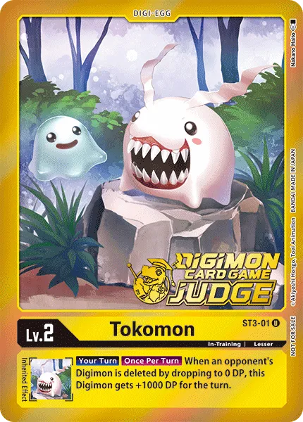 Tokomon &mdash; Digimon Card Game card