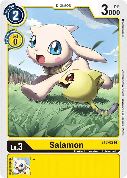 Salamon &mdash; Digimon Card Game card