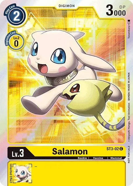 Salamon &mdash; Digimon Card Game card