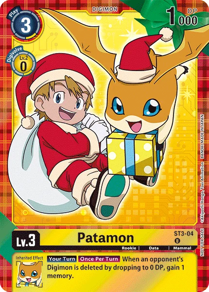 Patamon &mdash; Digimon Card Game card