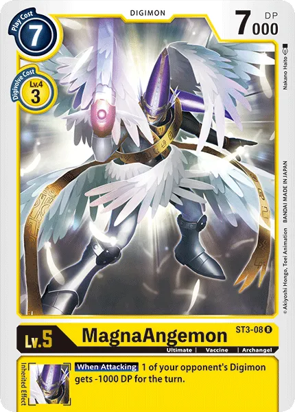 MagnaAngemon &mdash; Digimon Card Game card