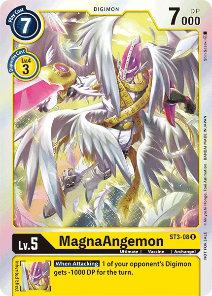 MagnaAngemon &mdash; Digimon Card Game card